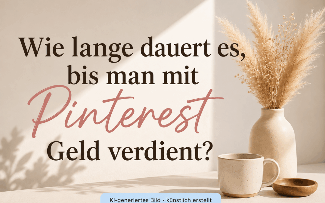 Ki-generiertes Bild - Pinterest Geld verdienen