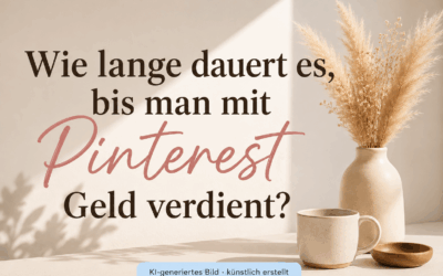 Wie lange dauert es, bis man mit Pinterest Geld verdient?